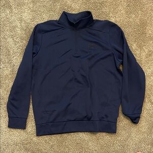 Under Armour Dark Blue Quarter-Zip Pullover